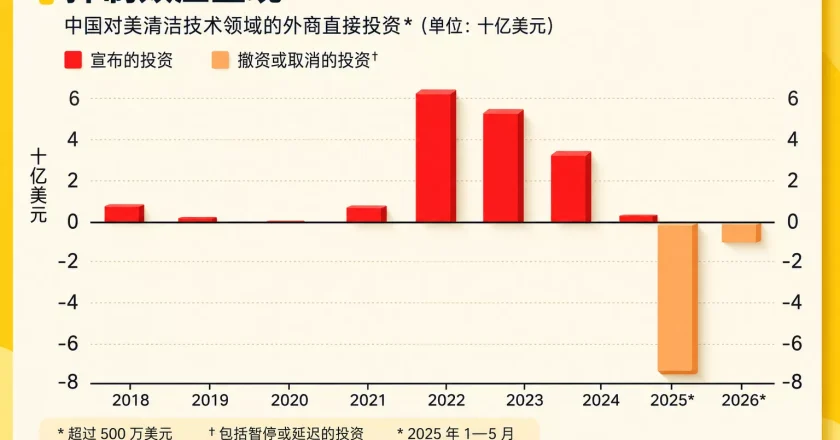 经济学人:美国逼退中国资本 却可能继承中国绿色技术