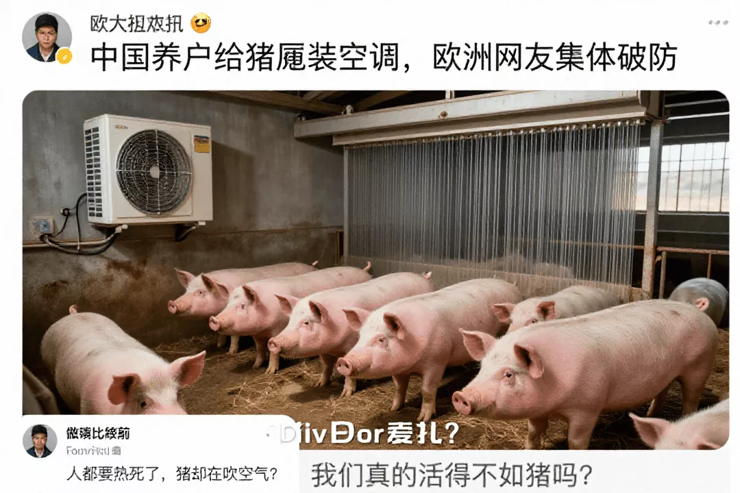 欧洲人快热死了，中国大V也快“赢麻了”