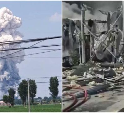 河北工厂大爆炸被夷为平地 消息遭封杀