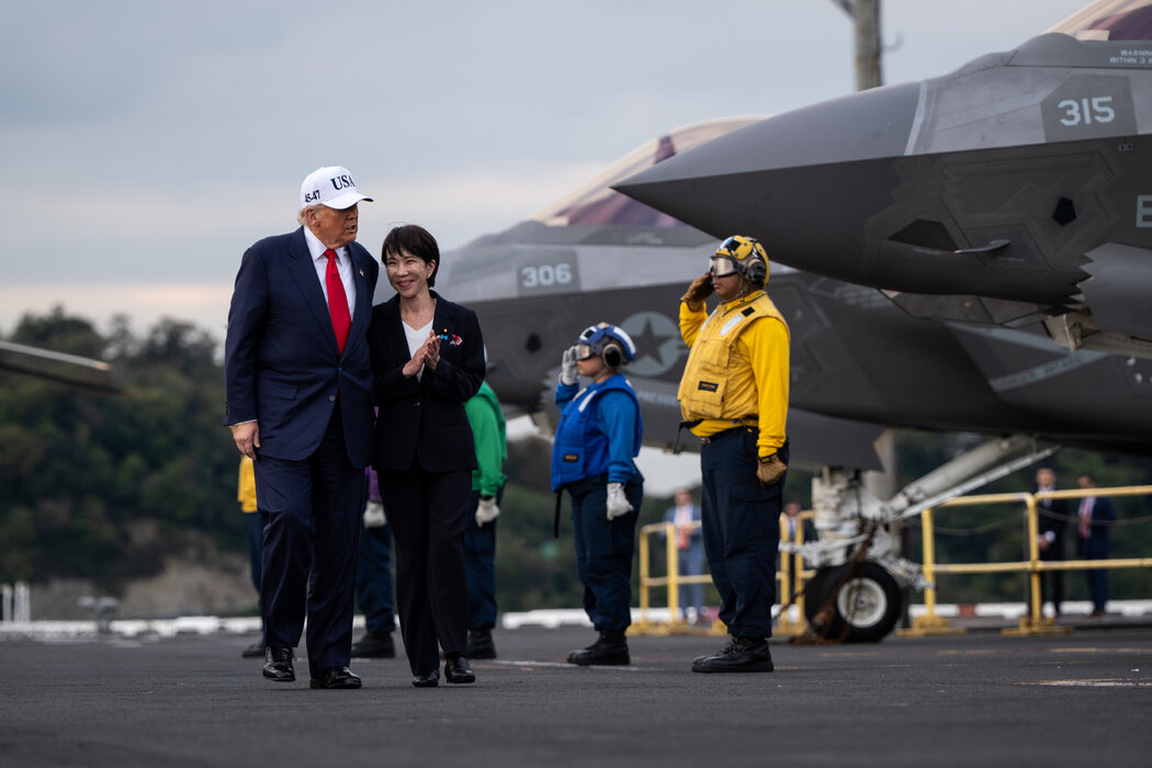 去年,特朗普总统与高市早苗首相在日本横须贺会面。日本长期以来一直是美国最大的外国投资来源国。