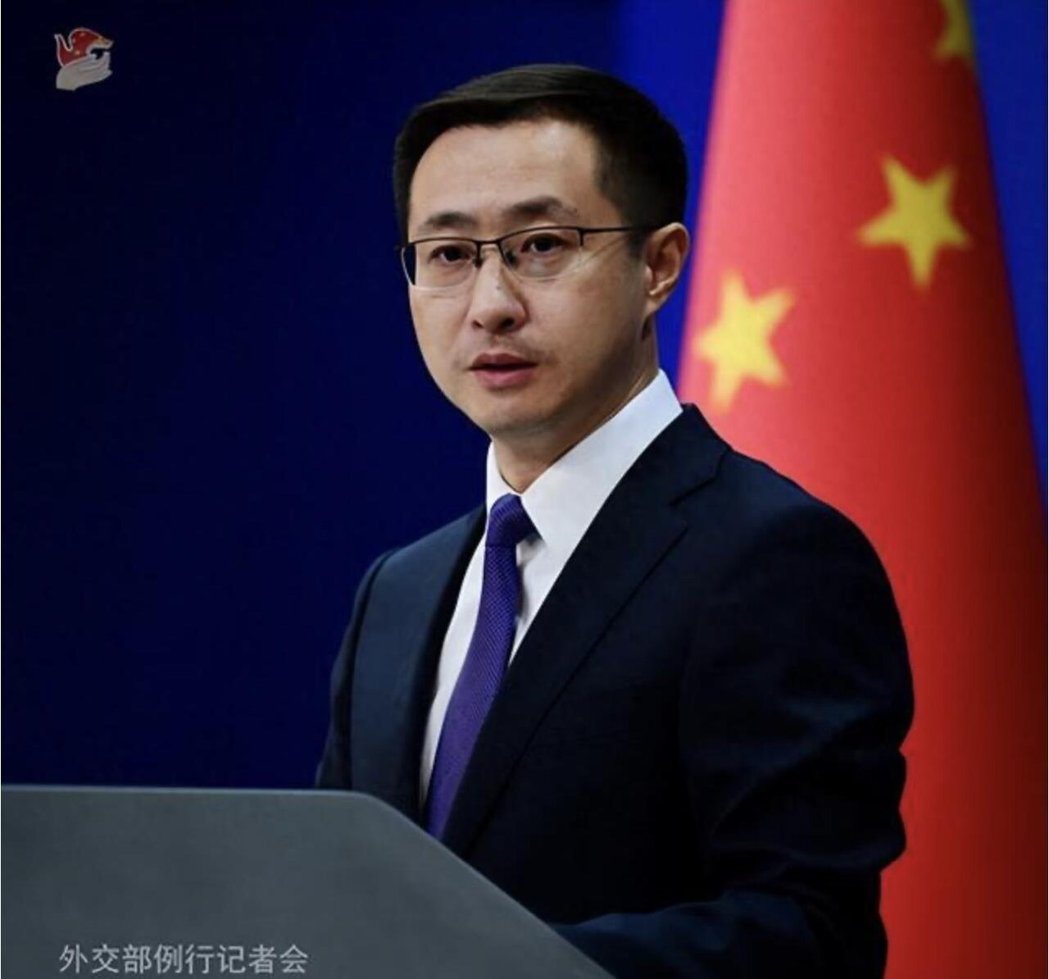 大陆外交部发言人林剑。图/取自大陆外交部 大陆外交部发言人林剑。图/取自大陆外交部