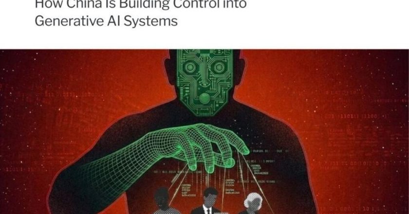 中国将政治内容嵌入AI模型,随DeepSeek等技术出海