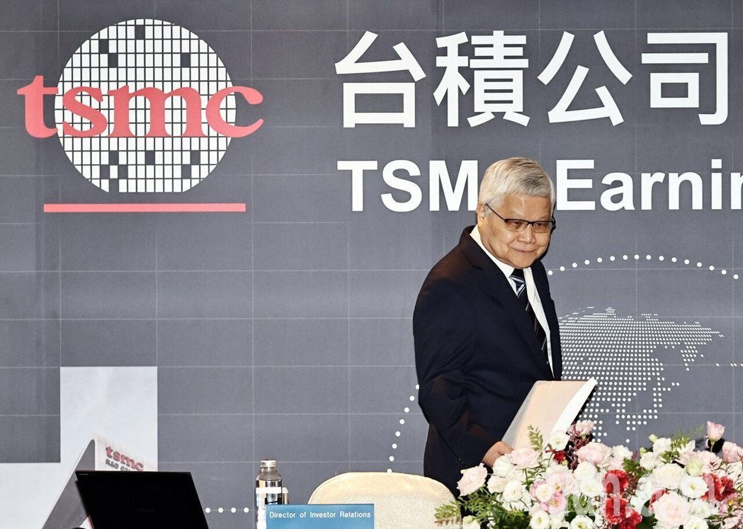 台积电今天举行第二季法说会,由董事长魏哲家主持。记者杜建重/摄影 台积电今天举行第二季法说会,由董事长魏哲家主持。记者杜建重/摄影