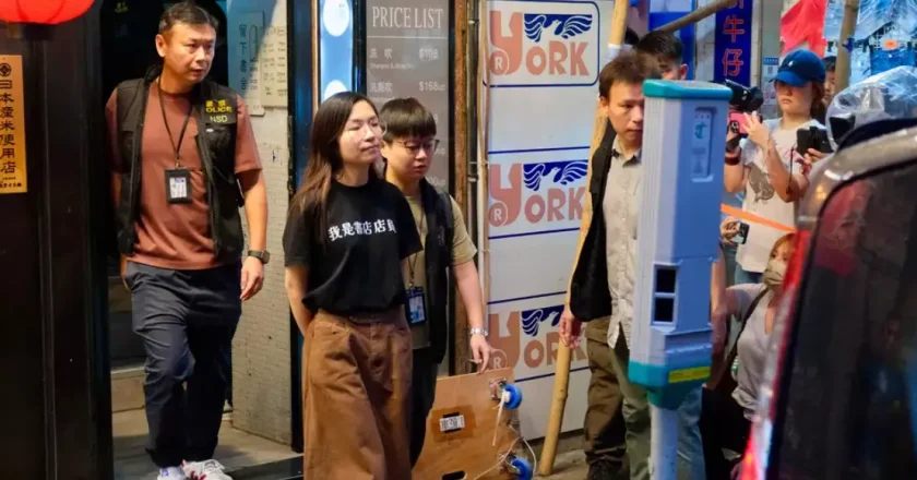 "我是书店店员"有罪?港独立书店5人涉煽动罪被捕
