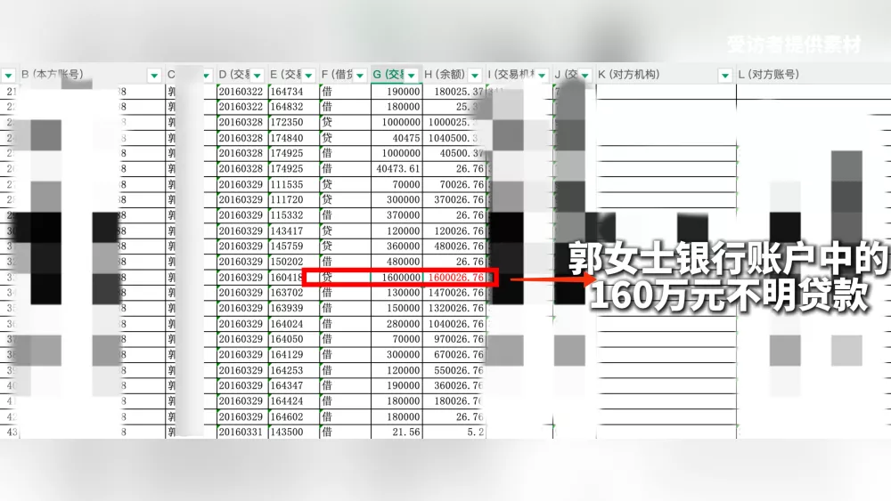 女子称账户出现千万不明流水,又查出被冒签贷款