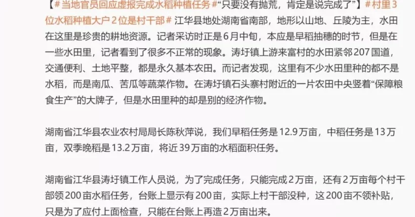 终于有一天，《焦点访谈》变成了掀翻老百姓粥锅的人