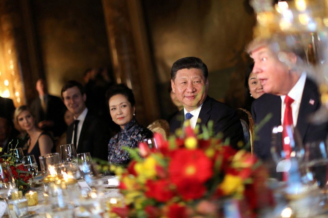 大陆副外长马朝旭传出即将访美为大陆国家主席习近平铺路。图为2017年美国总统川普... 大陆副外长马朝旭传出即将访美为大陆国家主席习近平铺路。图为2017年美国总统川普...