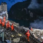 直击重庆山体崩塌救援现场
