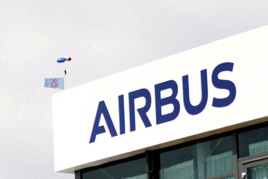欧洲飞机制造商空客(Airbus)。 路透 欧洲飞机制造商空客(Airbus)。 路透