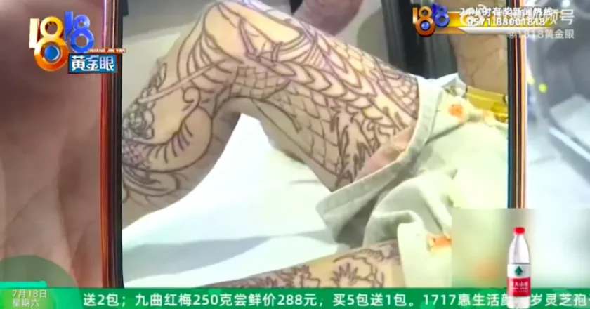 14岁少年纹身纹成大花腿,家长要求赔偿20万元