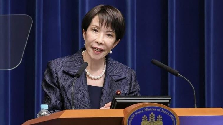 日本首相高市早苗自爆,「上任首相以來,每天只睡0到3小時已成常態」。(圖/翻攝自高市早苗IG)