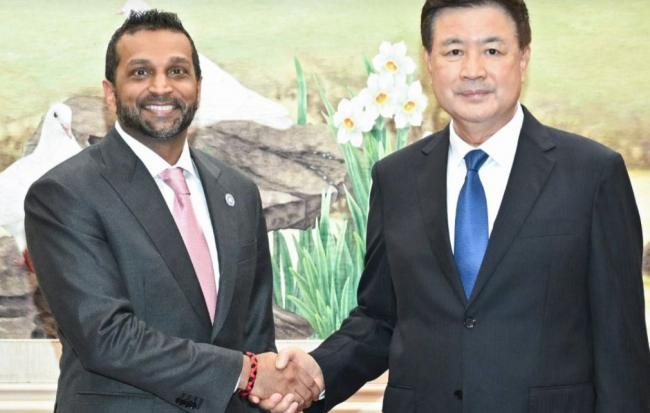 中国公安部长 会见美国FBI局长 中国公安部长 会见美国FBI局长